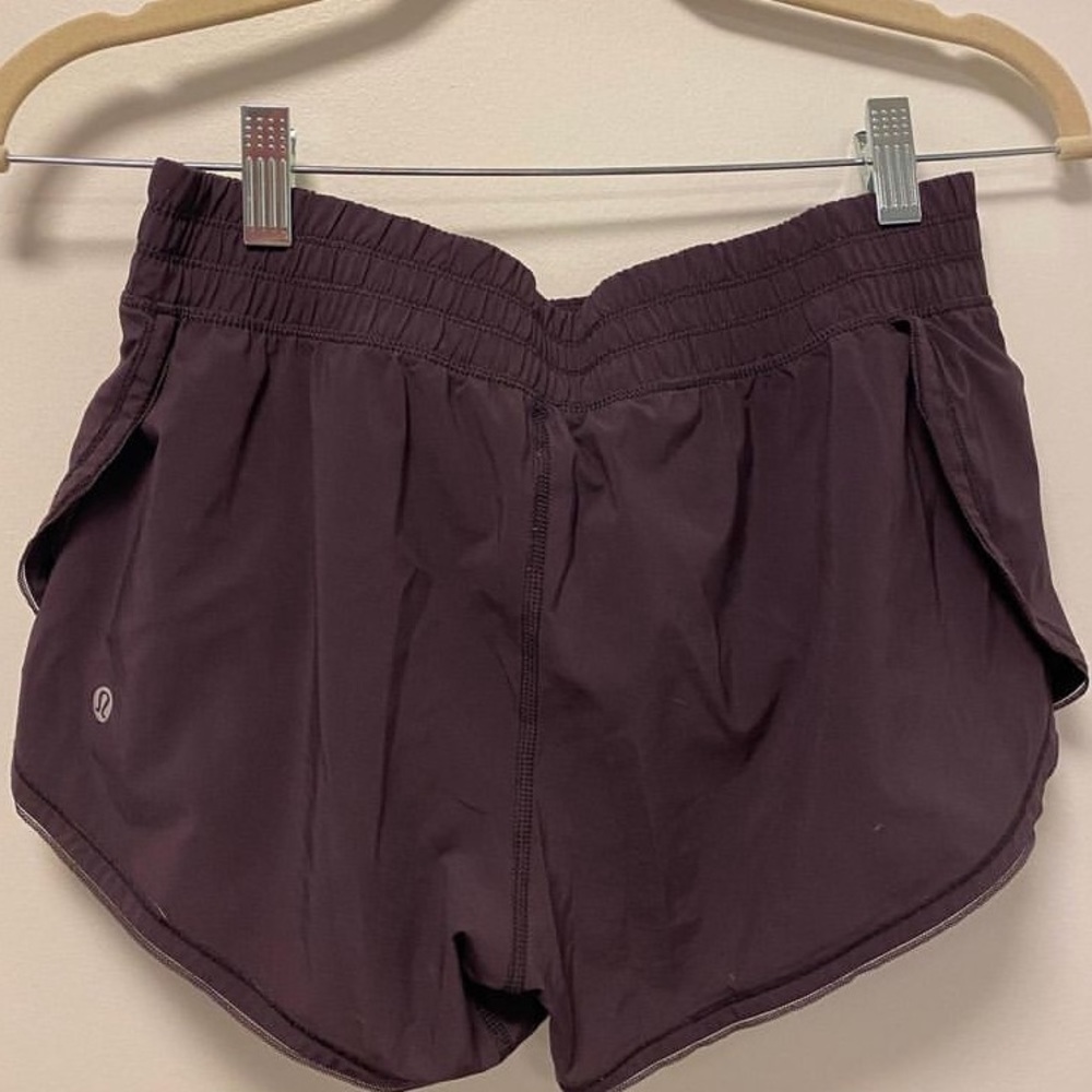 Lululemon plum shorts